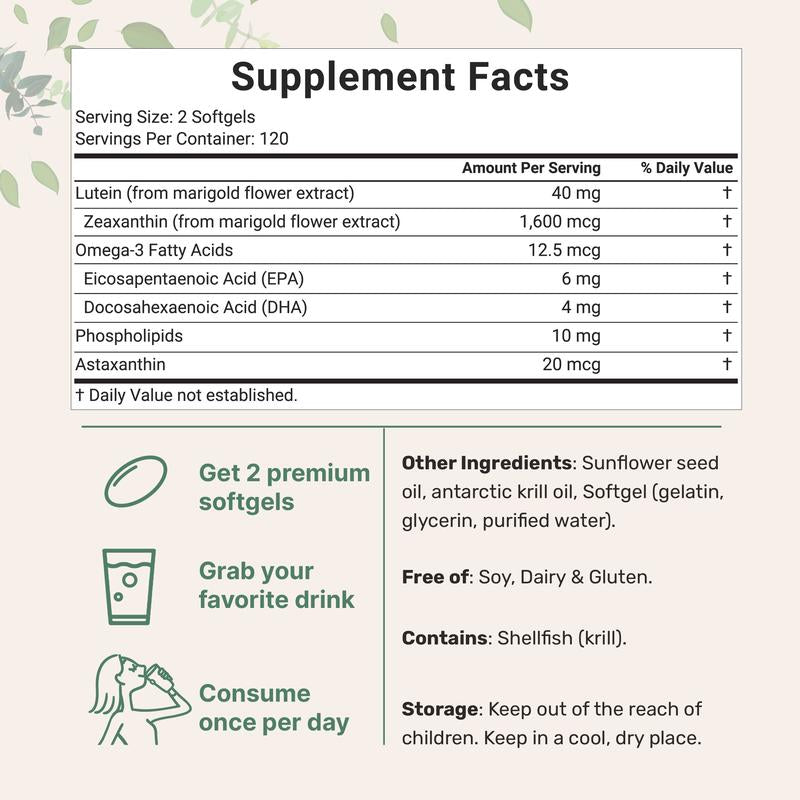 Lutein & Zeaxanthin 7-in-1 Eye Formula